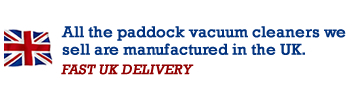 Paddock cleaners manufactured in the UK