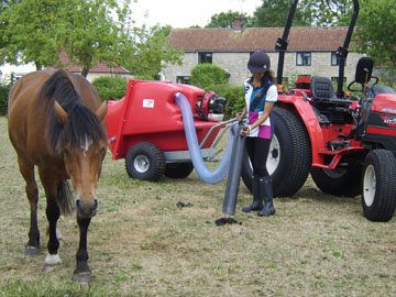 Trafalgar PC1000 robust paddock cleaners for sale